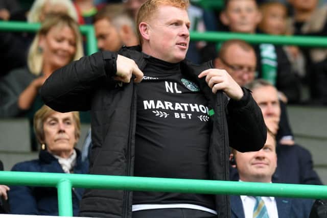 Hibs manager Neil Lennon. Picture: SNS.
