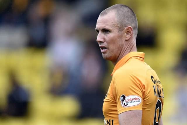 Livingston, with Kenny Miller in the line-up, lost 1-0 to Motherwell on Saturday. Picture: SNS