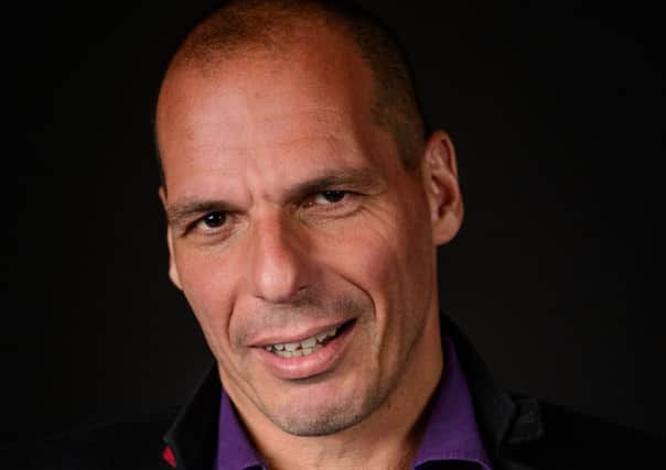 Yanis Varoufakis emphasised winning over the Rights voters. Picture: Edinburgh Book Festival
