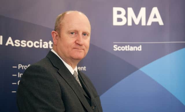 Peter Bennie stepped down as the head of BMA Scotland. Picture: TSPL