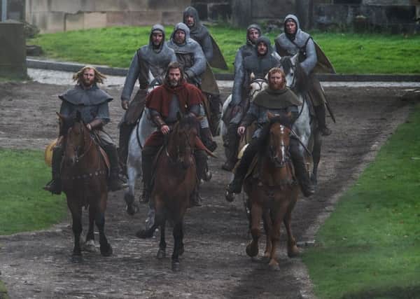 Chris Pine will star in Outlaw King, which was shot in Scotland. Picture: John Devlin