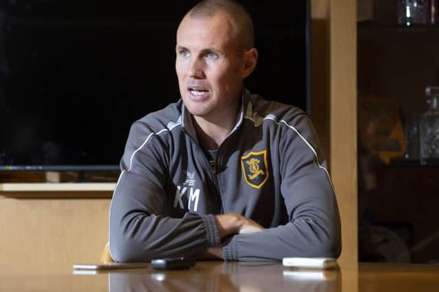 Kenny Miller has parted company with Livingston.