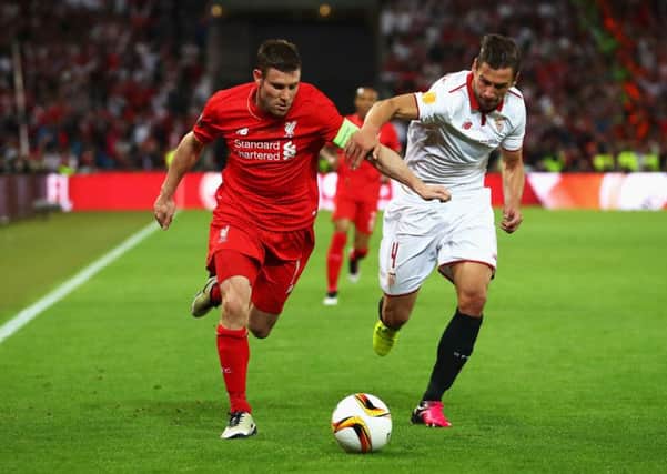 Liverpool captain James Milner believes Celtic can do well in the Europa League.  Photo: Julian Finney/Getty Images