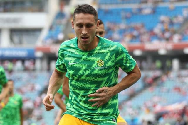 New Hibs signing Mark Milligan was a key member of the Australia World Cup squad in Russia. Picture: Robert Cianflone/Getty Images