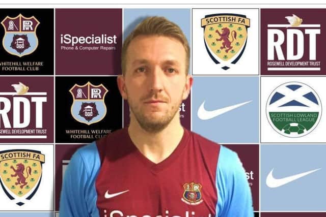 Former Penicuik midfielder Ryan Gay signs for Whitehill Welfare