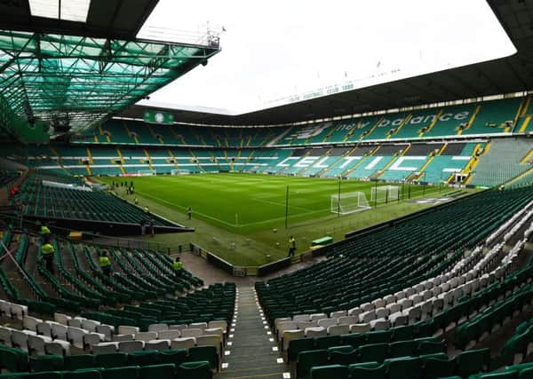 Celtic Park will host the Pro14 final next May, with the SRU hoping to attract a bumper crowd to the 60,000-capacity arena in Glasgow. Picture: SNS.