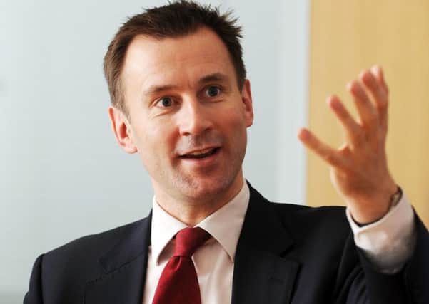 In his first speech as Foreign Secretary, Jeremy Hunt will risk embarrassment for his hosts by sounding the alarm over Russian interference in foreign elections in an address on US soil. Picture: TSPL