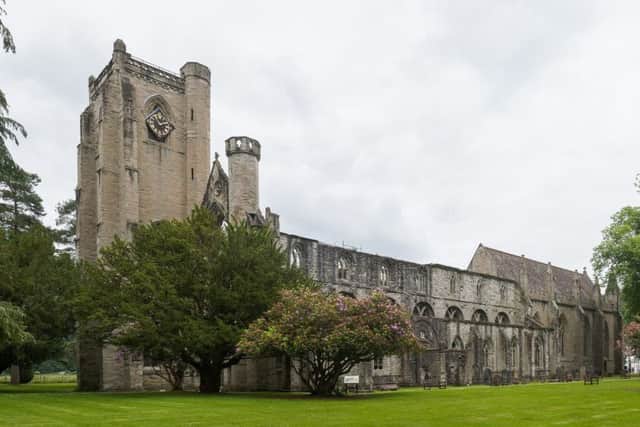 Dunkeld Cathedral still stood after the battle with the town rebuilt to the north of the landmark. PIC: Creative Commons.