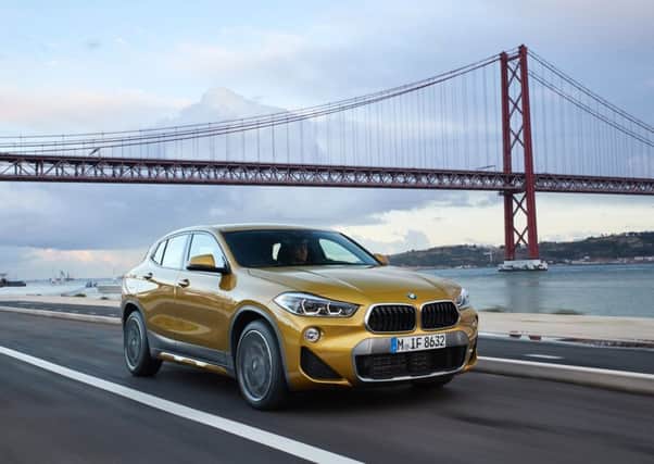 The rugged demeanour of the X2 belies the vulnerability of its wheel rims and low-profile tyres