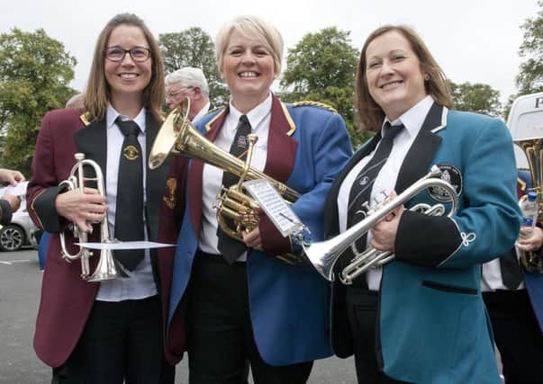 Faye Deane, Emma Scott and Lynne Campbell at last year's event.