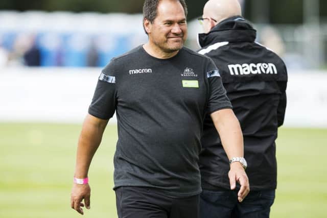 Glasgow Warriors head coach Dave Rennie. Picture: