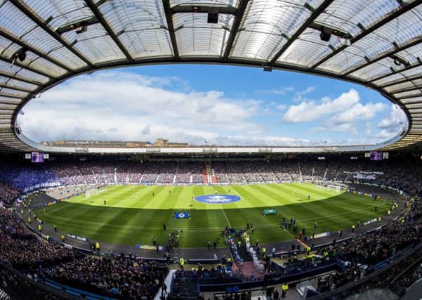 Hampden is the traditional 'home' of Scottish football. Picture: Bill Murray/SNS