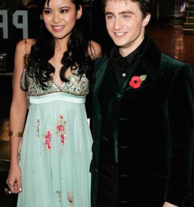 Leung and Daniel Radcliffe at the premiere of Harry Potter And The Goblet Of Fire in London, 2005. Picture: Dave Hogan/Getty Images)