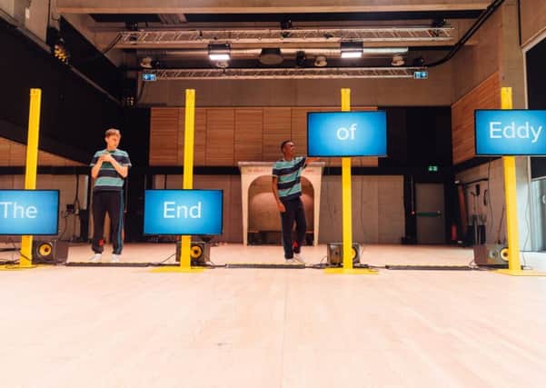 The production, which is geared in part to a young audience, has a cast of two and utilises a simple but imaginative set. Picture: Ryan Buchanan