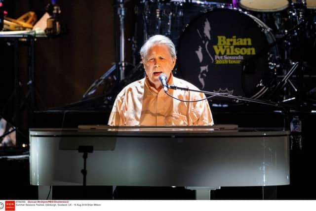 Mandatory Credit: Photo by Duncan McGlynn/REX/Shutterstock (9794306i)
Brian Wilson
Summer Sessions Festival, Edinburgh, Scotland, UK - 19 Aug 2018