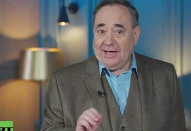 Alex Salmond on Russia Today.