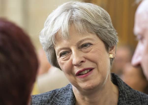 Britain's Prime Minister Theresa May. Picture: Sebastien Courdji/Pool via AP