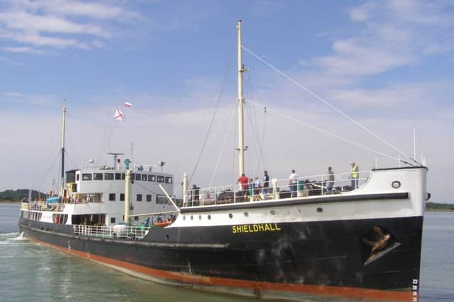The SS Shieldhall as she is now