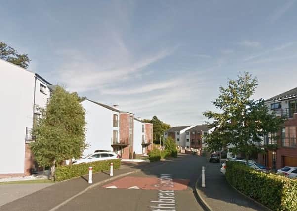 Police were called to the scene in Southbrae Gardens in the Jordanhill area of Glasgow. Picture: Google Maps