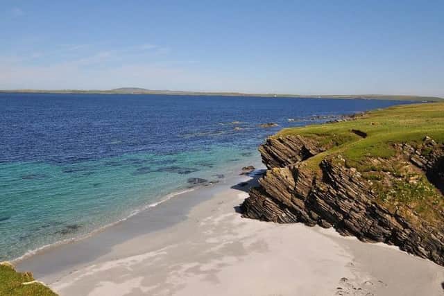Three uninhabited Orkney islands have been put up for sale together. Picture: SWNS