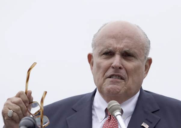 Rudy Giuliani, an attorney for President Trump. (AP Photo/Charles Krupa, File)