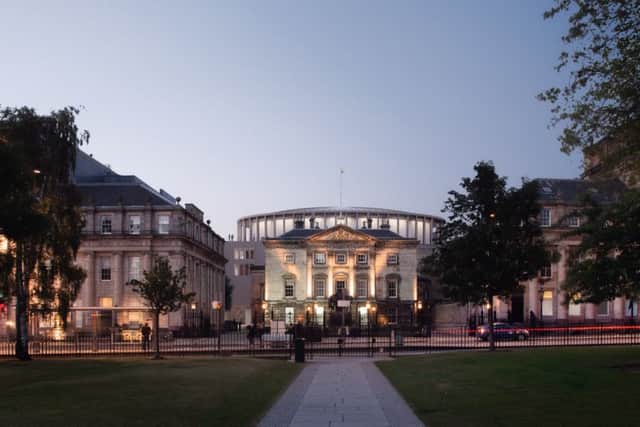 The auditorium has been billed as a "youngster sister" to the Usher Hall.