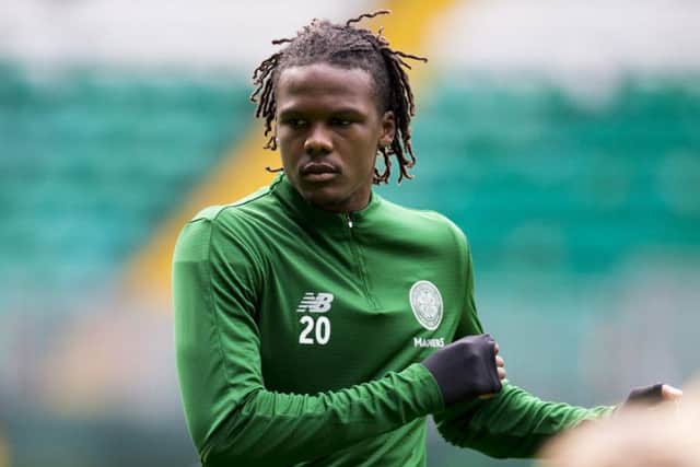 Dedryck Boyata didn't travel to Lithuania with his Celtic team mates. Picture: SNS Group