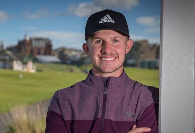 Connor Syme shot a first-round 66 in the Czech Masters. Picture: Kenny Smith