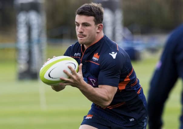 Edinburgh's Matt Scott will start against Newcastle. Picture: SNS/SRU