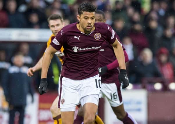 Hearts are considering bringing back Osman Sow on loan. Picture: Alan Harvey/SNS