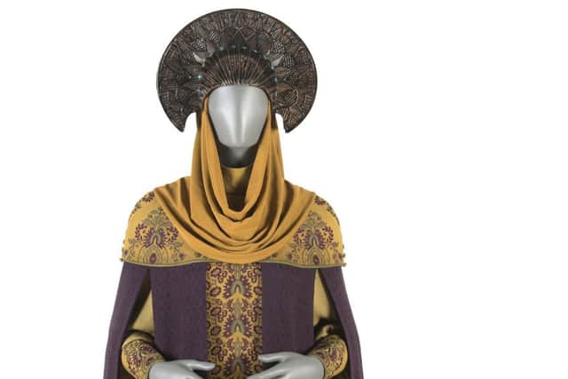 The gown will go on display at the new V&A Dundee museum. Picture: Michael McGurk/PA Wire