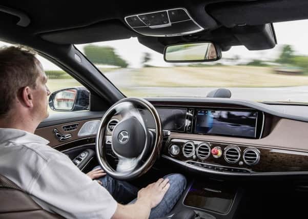 The anticipated reduction in private car activity within towns and cities will make way for new technological solutions and opportunities. Picture: PA
