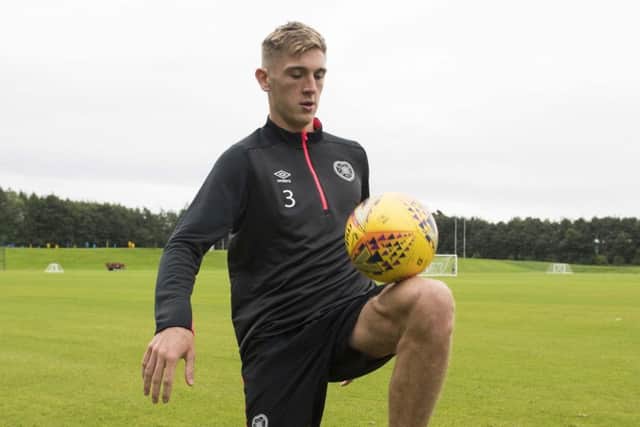 New Hearts signing Jimmy Dunne. Picture: Paul Devlin/SNS