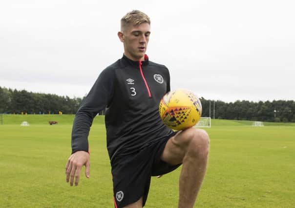 New Hearts signing Jimmy Dunne. Picture: Paul Devlin/SNS