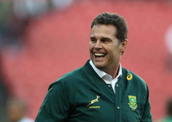 Rassie Erasmus has made a big impact with South Africa. Picture: Getty.