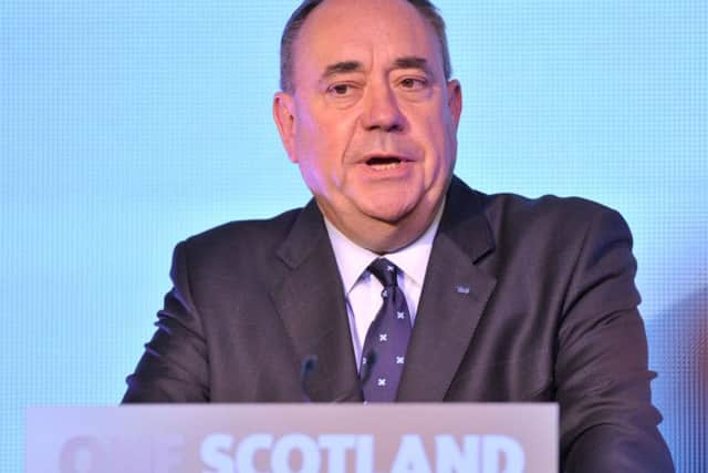 Alex Salmond, seen during the independence referendum campaign in 2014, denies the allegations (Picture: Ian Rutherford)