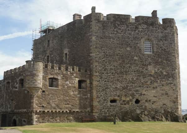 Blackness Castle has seen a major surge in visits because of its role as a location in Outlander ... but now it also stars in the biggest movie ever filmed in Scotland.