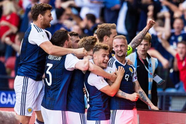 Scotland's Leigh Griffiths. Pic: SNS