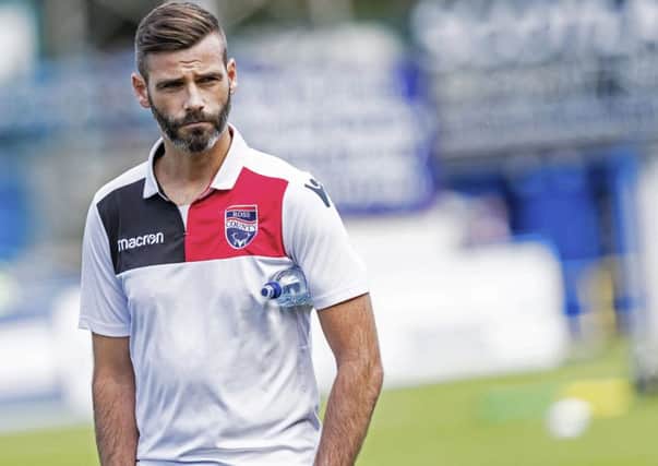Ross County manager Stuart Kettlewell ahead of today's game. Pic: SNS/Roddy Scott