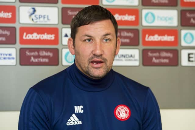 Hamilton manager Martin Canning. Pic: SNS