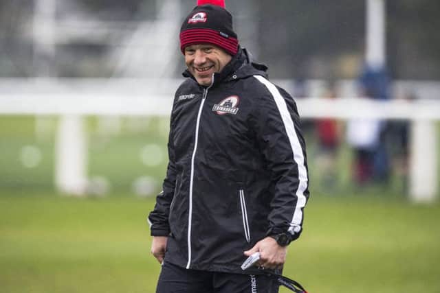 Edinburgh Rugby head coach Richard Cockerill. Pic: SNS