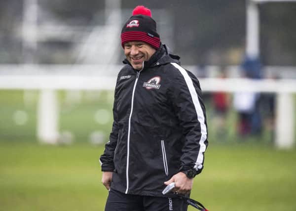 Edinburgh Rugby head coach Richard Cockerill. Pic: SNS