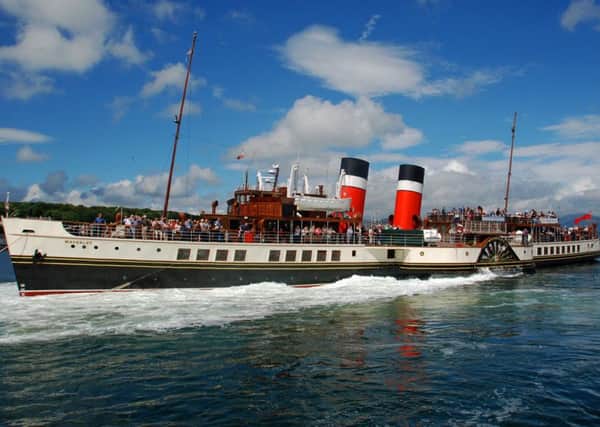 The Waverley paddle steamer