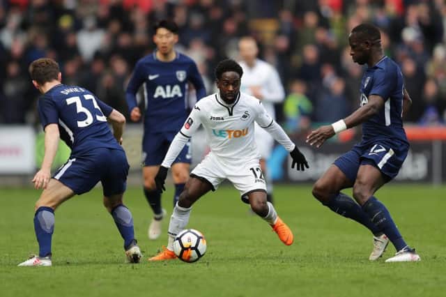 Nathan Dyer in action for Swansea City last year. Picture: Getty