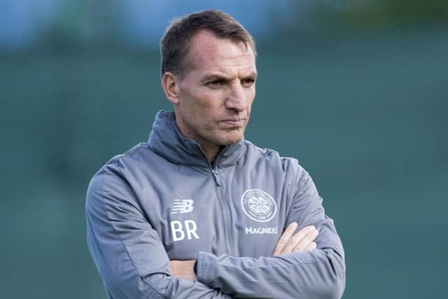 Celtic manager Brendan Rodgers is looking to sign a new centre-back. Picture: SNS
