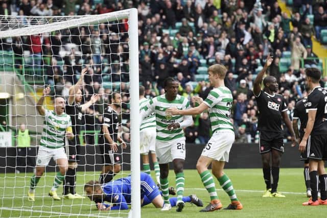 Dedryck Boyata netted the games only goal during the second half. Picture: PA