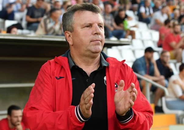Suduva manager Vladimir Cheburin. Picture: SNS