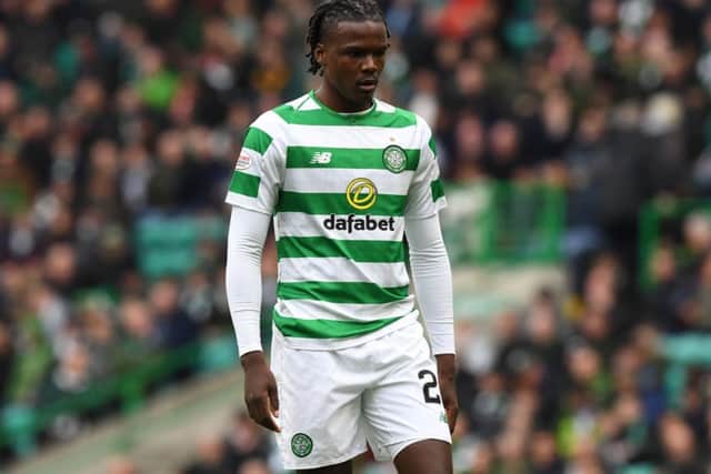 Dedryck Boyata returned to the Celtic starting XI against Hamilton. Picture: SNS