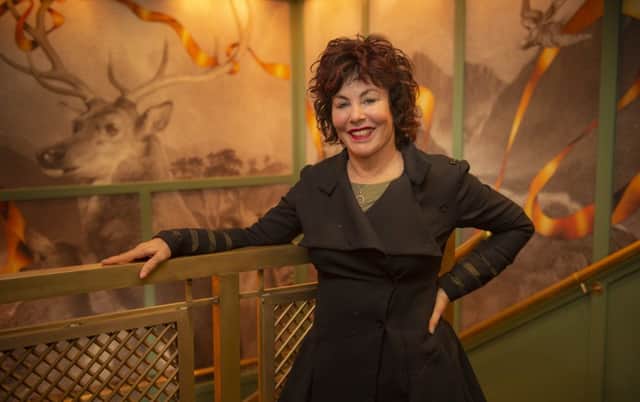 Ruby Wax hosted the first ever Scottish Frazzled Cafe meeting in The Ivy on the Square, Edinburgh. Picture: Phil Wilkinson.