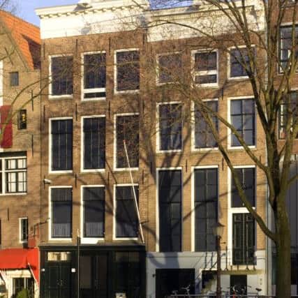 Anne Frank House alongside the Prinsengracht
